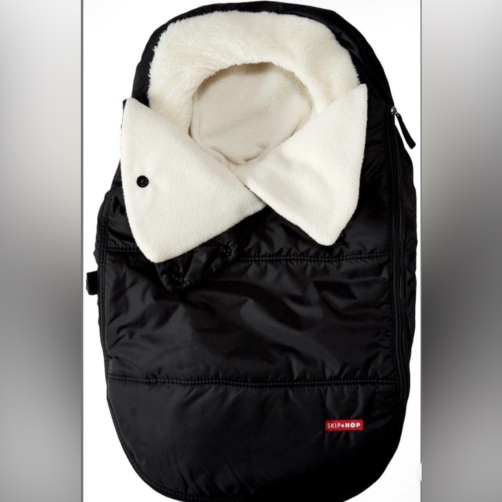 Skip Hop Winter Car Seat Cover, Stroll & Go, Black
